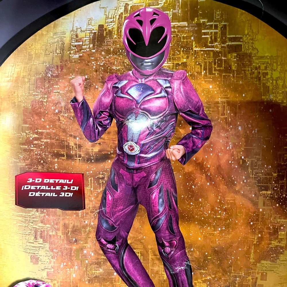 Pink Superhero Kids Costume